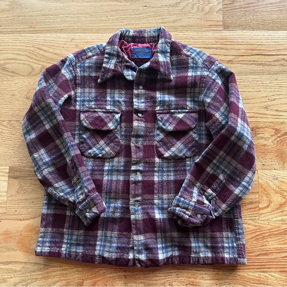 Vintage Pendleton Button Up Shirt 
Size XL Youth Made In USA